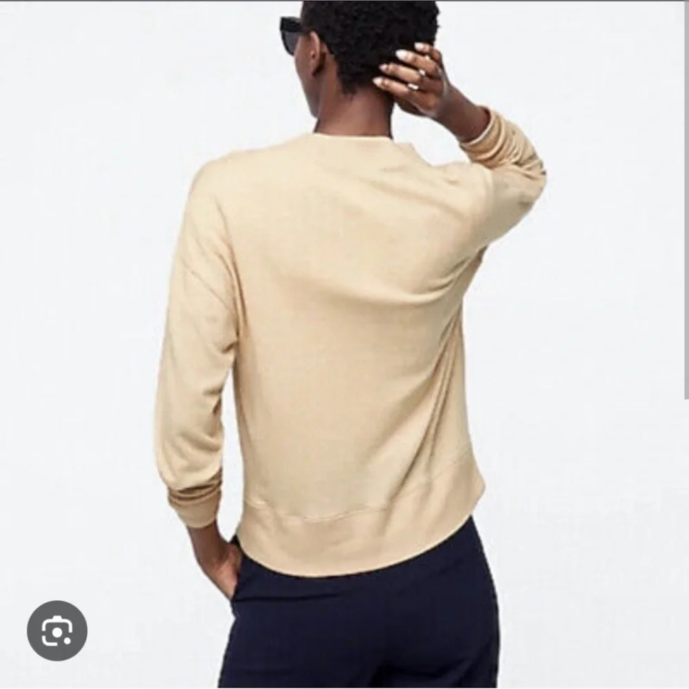 J. Crew Supercozy mockneck pullover size Medium